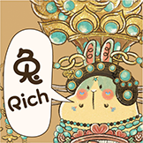 三福兔敦煌装扮-兔rich