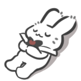 仙境魔法兔-休息