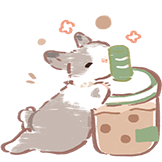 兔兔茶话会-买奶茶