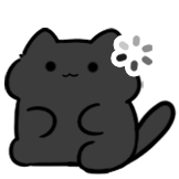 可爱小黑猫-加载中