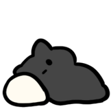 小黑猫-累了