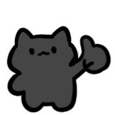 小黑猫-赞
