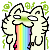 懒懒表情-彩虹猫