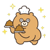 敷衍熊-开饭