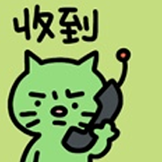 焦绿猫-收到