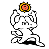 线条人-阳光