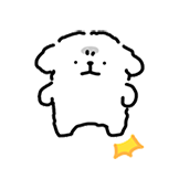 线条小狗-哼
