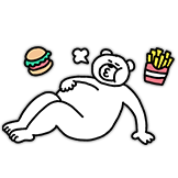 高田熊和高田狗-饱了
